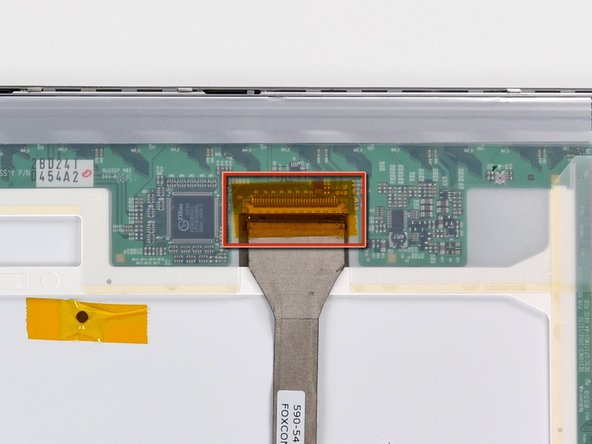 PowerBook G4 Aluminum 17" 1-1.67 GHz Display Data Cable Replacement: step 34, image 1 of 1