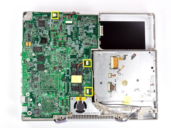 iBook G4 12" 1.33 GHz Logic Board Replacement: step 54, image 1 of 1