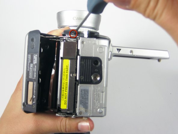 Canon Optura 100MC Speaker Replacement: step 8, image 1 of 1