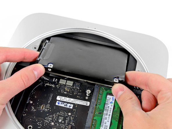 Mac Mini Mid 2011 Hard Drive Cable Replacement: step 17, image 2 of 2