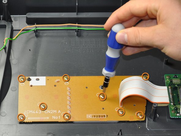 Casio CTK-501 Buttons Replacement: step 5, image 1 of 1