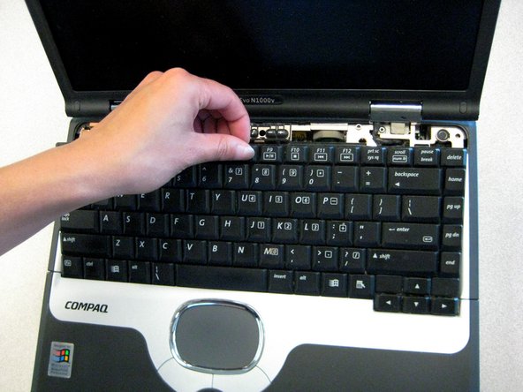 Compaq Evo N1000v Keyboard Replacement: step 9, image 1 of 1