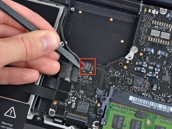 MacBook Pro 13" Unibody Mid 2009 Logic Board Replacement: step 3, image 1 of 1