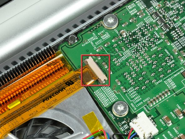 PowerBook G4 Aluminum 17" 1.67 GHz (High-Res) DC-In Board Replacement Replacement: step 13, image 1 of 2