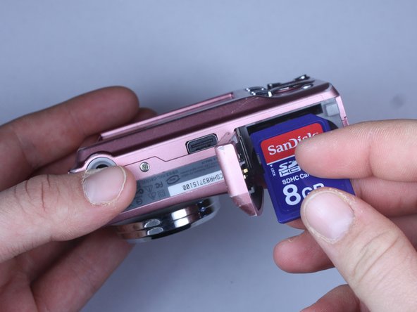 Kodak Easyshare C813 Memory Card Replacement: step 3, image 1 of 2