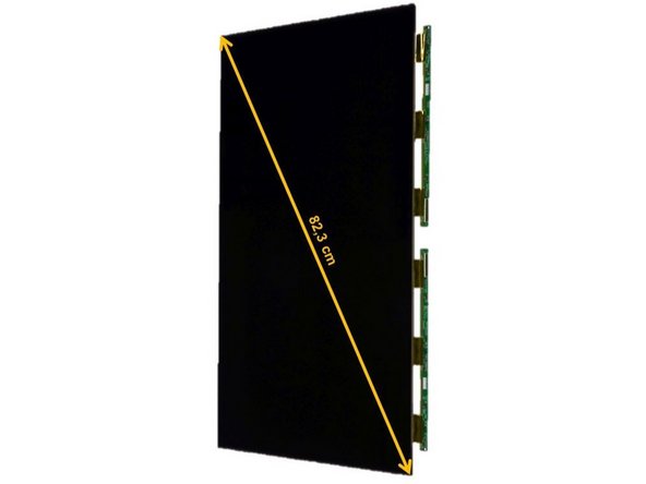 PEAQ TFT32NUMUNE TV set, Removal of Liquid Crystal Display (LCD): step 4, image 3 of 3