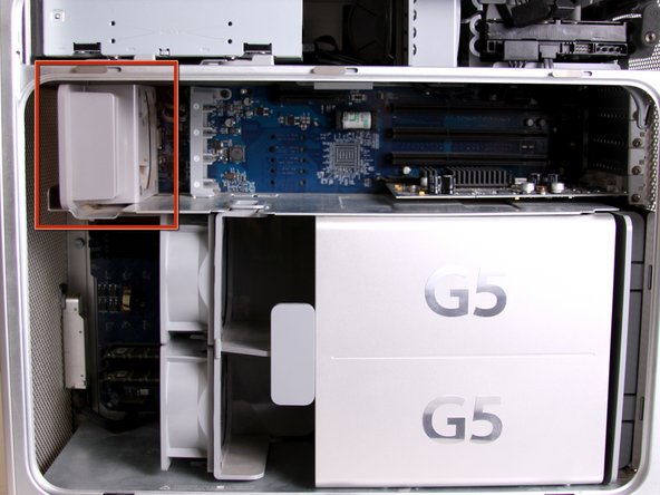 Power Mac G5 Top Left Cooling Fan Unit Replacement: step 5, image 1 of 1