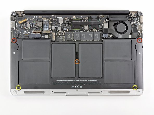 MacBook Air 11" Late 2010 Left Speaker Replacement: step 4, image 1 of 1