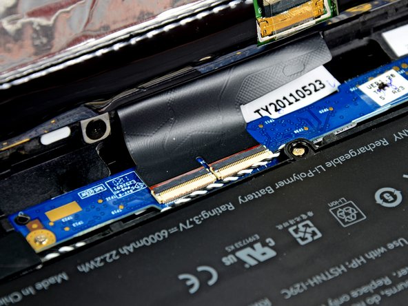 HP TouchPad Display Data Cable Replacement: step 9, image 1 of 3