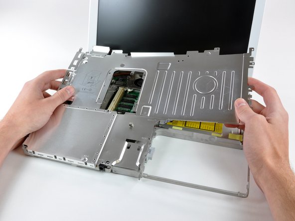 iBook G4 14" 1.42 GHz Hinge Grill Replacement: step 29, image 1 of 1