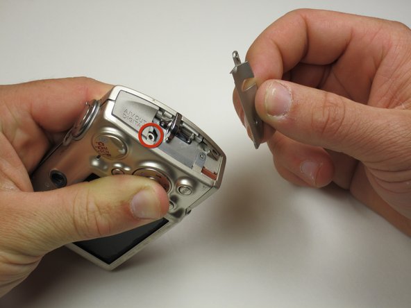 Canon Powershot SD550 Outer Case Replacement: step 3, image 3 of 3