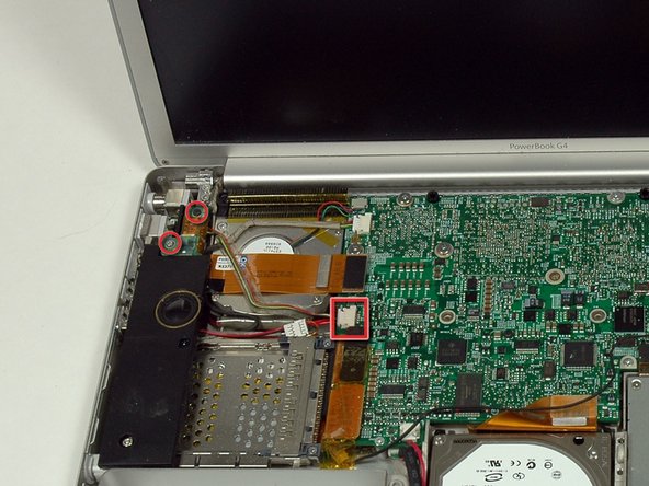 PowerBook G4 Aluminum 15" 1.67 GHz Right Clutch Hinge Replacement: step 11, image 1 of 1