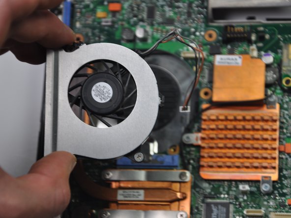 HP Compaq NC6120 Cooling Fan Replacement: step 4, image 1 of 2