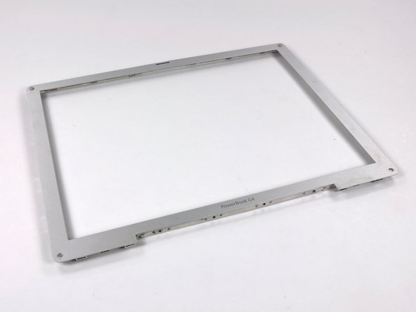PowerBook G4 Aluminum 12" 1-1.5 GHz Front Display Bezel Replacement: step 86, image 1 of 1