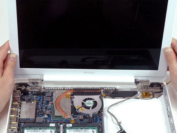 MacBook Core Duo Left Clutch Hinge Replacement: step 34, image 1 of 1