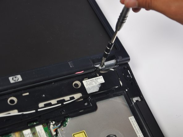 HP Compaq NC6120 Mouse Pad Replacement: step 7, image 2 of 3