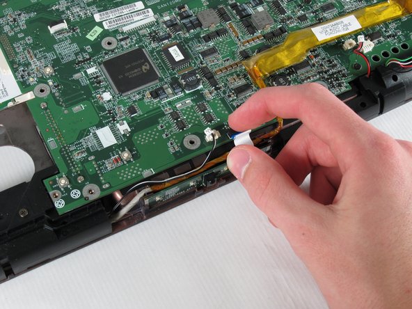 HP Pavilion zd8000 Base Fans Replacement: step 39, image 2 of 2