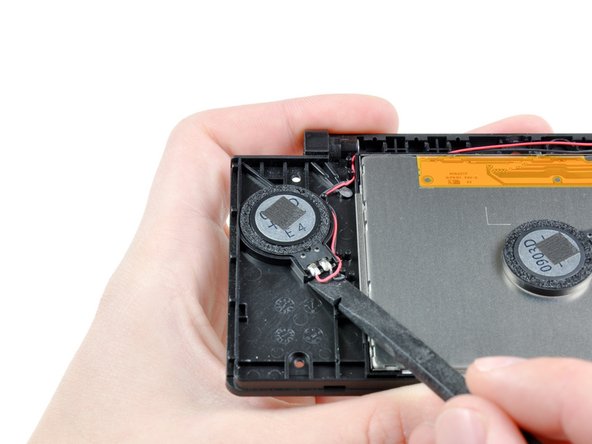 Nintendo DSi Upper LCD/Speakers Replacement: step 30, image 1 of 2