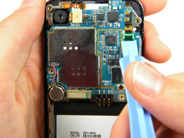 Samsung Instinct Front Case Replacement: step 11, image 1 of 3