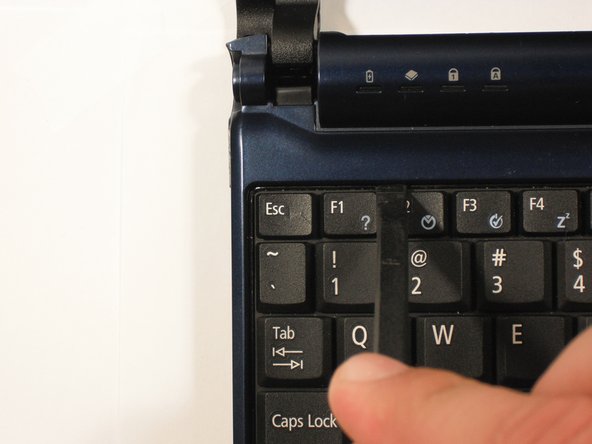 Acer Aspire One ZG5 Keyboard Replacement: step 5, image 2 of 3