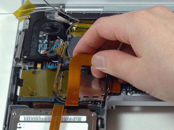 MacBook Pro 15" Core Duo Model A1150 Speakers Replacement: step 22, image 1 of 1