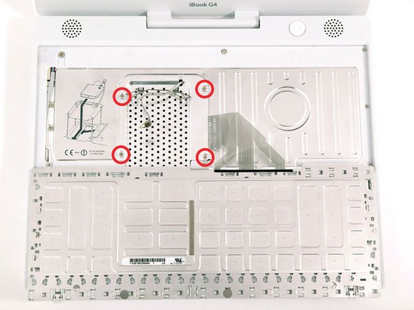 iBook G4 12" 800 MHz-1.2 GHz Hinge Grill Replacement: step 7, image 1 of 1