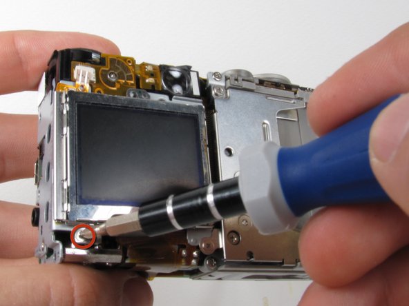 Canon PowerShot S500 Breakdown to Three Parts Replacement: step 13, image 1 of 1