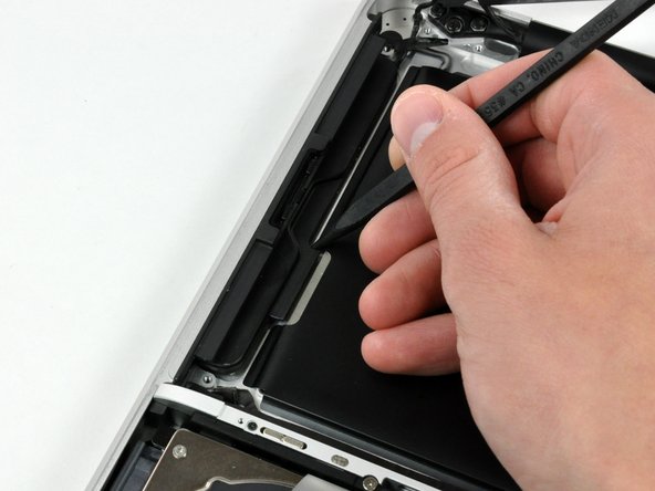 MacBook Unibody Model A1278 Subwoofer & Right Speaker Replacement: step 14, image 2 of 3