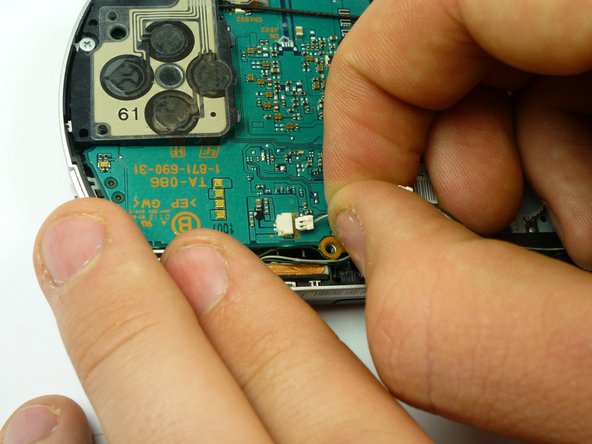 PSP 1000 Speakers Replacement: step 16, image 2 of 3