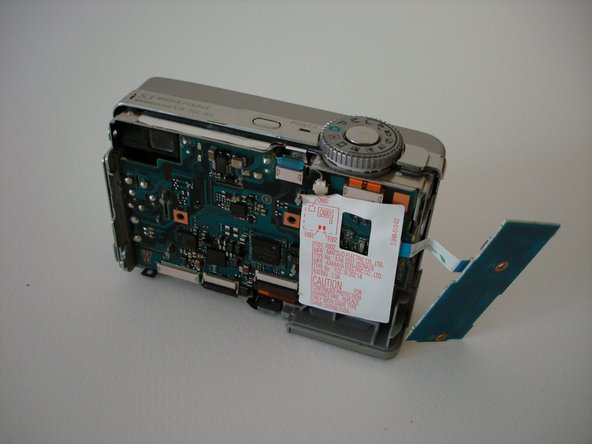 Sony Cyber-shot DSC-W5 battery compartment replacement: step 9, image 2 of 2