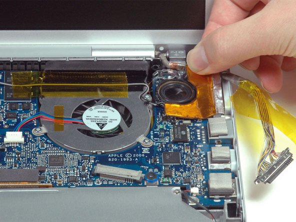 MacBook Pro 15" Core Duo Model A1150 Speakers Replacement: step 12, image 1 of 1