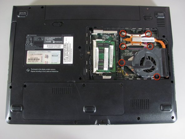 Gateway SA1 Cooling Fan Replacement: step 5, image 1 of 2