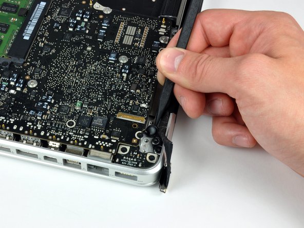 MacBook Pro 13" Unibody Mid 2010 Left Speaker Replacement: step 16, image 1 of 1