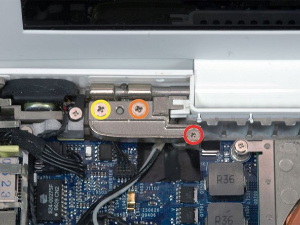 MacBook Core Duo Left Hinge Mount Replacement: step 13, image 1 of 1