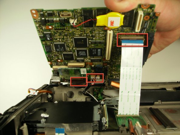 Panasonic Toughbook CF-29 Motherboard Replacement: step 22, image 1 of 1