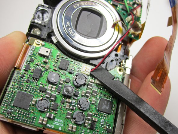 Canon Powershot SD550 Zoom Lens Assembly Replacement: step 15, image 1 of 1