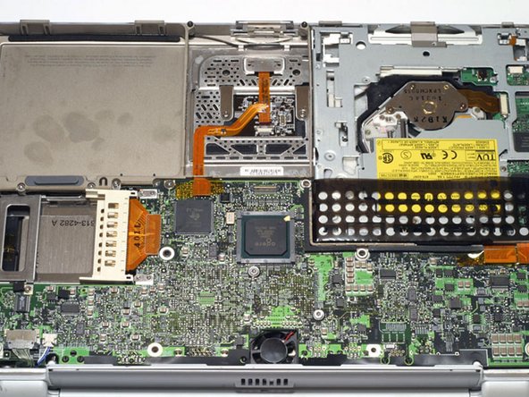 PowerBook G4 Titanium Onyx Upper Case Replacement: step 12, image 1 of 1