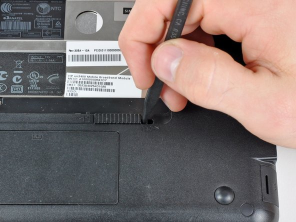 HP Mini 1000 RAM Replacement: step 3, image 1 of 2