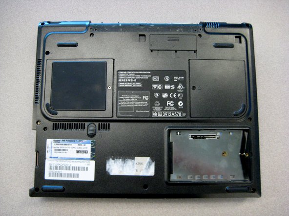 Compaq Evo N1000v Fan Replacement: step 22, image 1 of 1