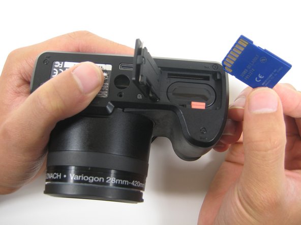 Kodak EasyShare Z1015 IS SD Memory Card Replacement: step 3, image 2 of 2