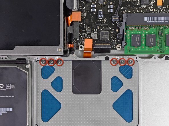 MacBook Unibody Model A1278 Trackpad Replacement: step 10, image 1 of 1