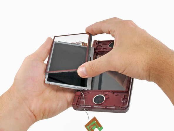 Nintendo DSi XL Upper Screen Replacement: step 14, image 1 of 2