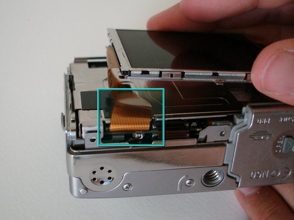 Sony Cyber-shot DSC-W5 Motherboard Replacement: step 7, image 1 of 3
