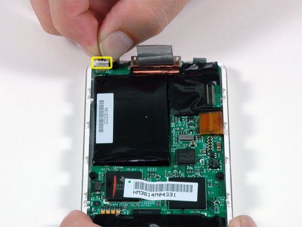 iPod 3rd Generation Front Panel Replacement: step 9, image 1 of 1