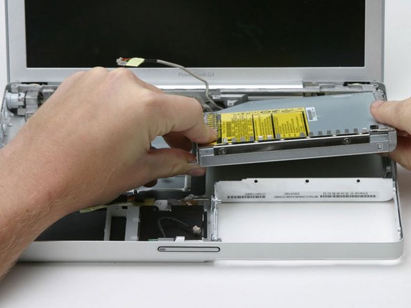 PowerBook G4 Aluminum 12" 1-1.5 GHz Antenna Board and Cables Replacement: step 53, image 1 of 1