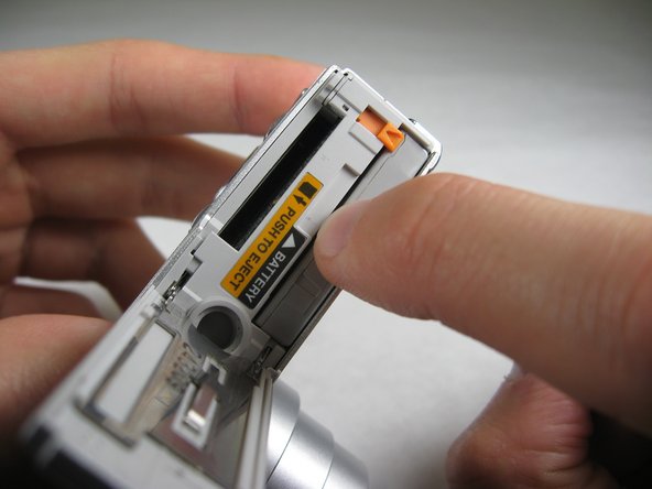 Pentax Optio S4i Battery Replacement: step 3, image 2 of 2