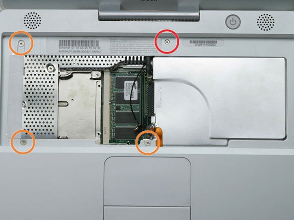 iBook G3 12" IO Bezel Replacement: step 26, image 1 of 1