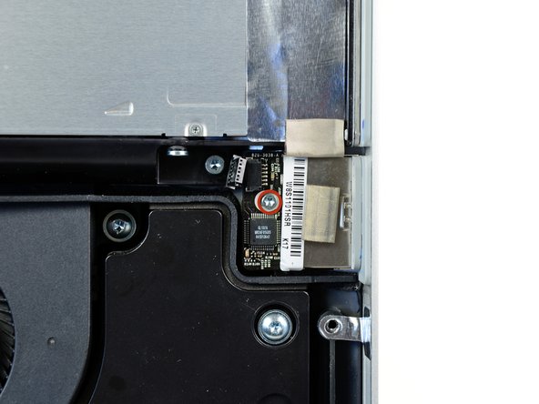 iMac Intel 21.5" EMC 2389 SD Board Replacement: step 11, image 1 of 1