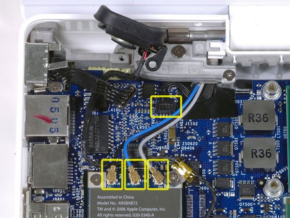 MacBook Core 2 Duo Logic Board Replacement: step 24, image 1 of 3