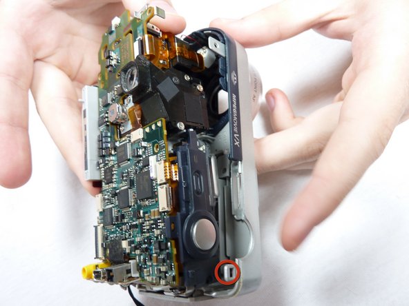 Sony Cyber-shot DSC-P52 Flash Unit Replacement: step 4, image 1 of 1